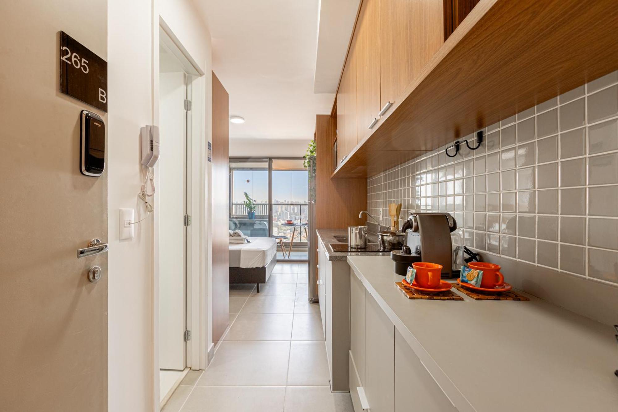 Apartamento Easy Star - Studio Com Linda Vista - Xw01h *