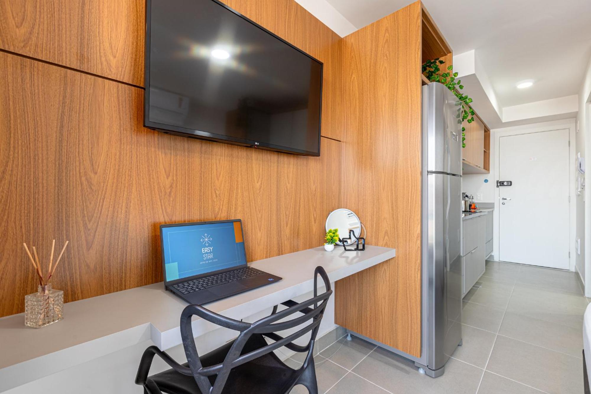Easy Star - Studio Com Linda Vista - Xw01h Apartamento *