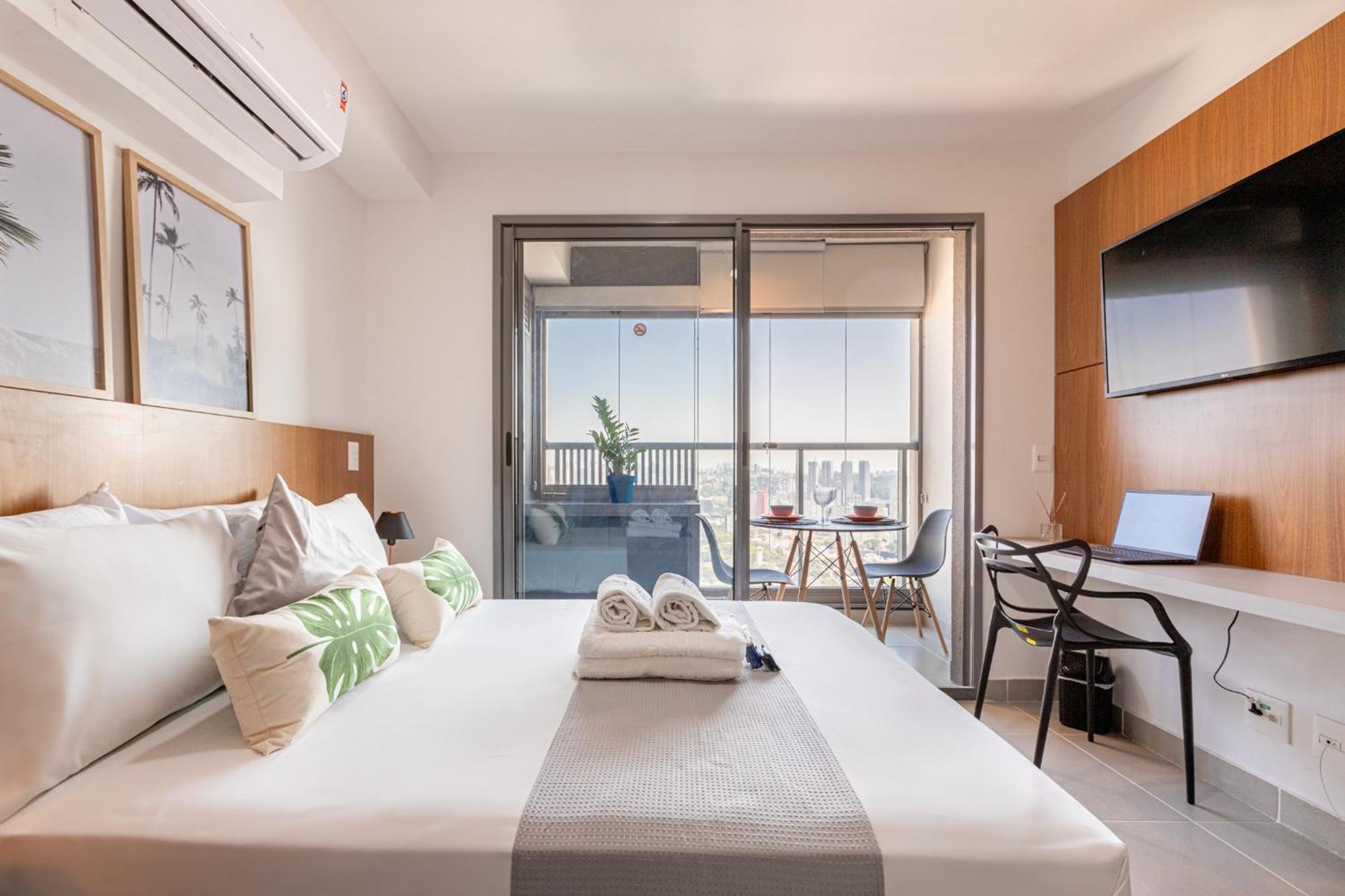 Easy Star - Studio Com Linda Vista - Xw01h Apartamento *